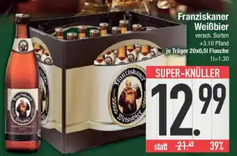 E-Center Franziskaner Weißbier Angebot