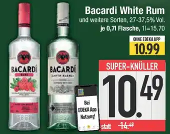 E-Center Bacardi White Rum Angebot