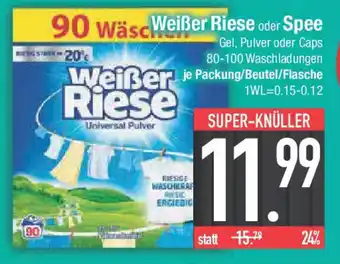 E-Center Weißer Riese oder Spee Angebot