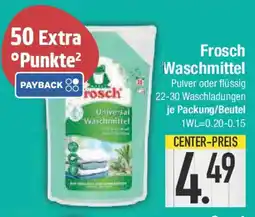 E-Center Frosch Waschmittel Angebot