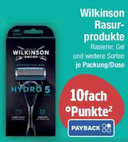 E-Center Wilkinson Rasur- produkte Angebot
