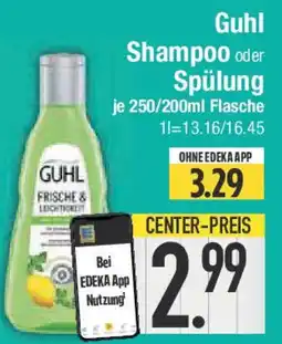 E-Center Guhl Shampoo oder Spülung Angebot
