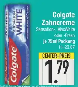 E-Center Colgate Zahncreme Angebot