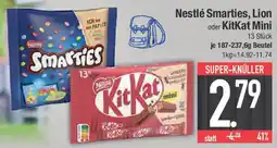 E-Center Nestlé Smarties, Lion mini oder KitKat Mini Angebot