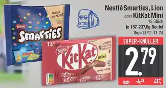 E-Center Nestlé Smarties, Lion mini oder KitKat Mini Angebot