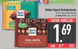 E-Center Ritter Sport Schokolade Angebot