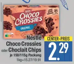E-Center Nestlé Choco Crossies oder Choclait Chips Angebot