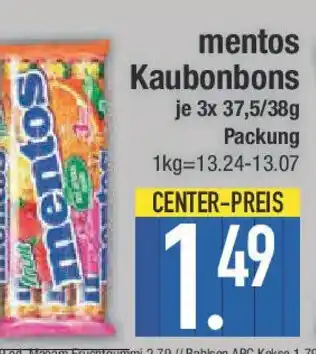 E-Center mentos Kaubonbons Angebot