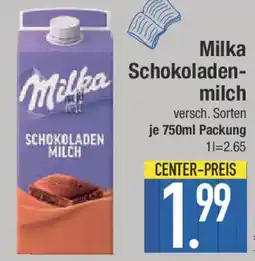 E-Center Milka Schokoladen- milch Angebot