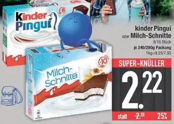 E-Center kinder Pingui oder Milch-Schnitte Angebot