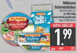 E-Center Milkana Schmelzkäse Angebot