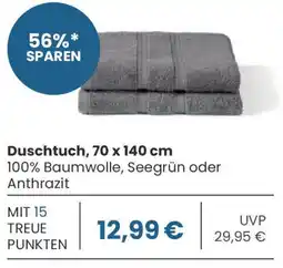 E-Center Duschtuch, 70 x 140 cm Angebot