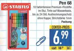 E-Center Stabilo Pen 68 Angebot
