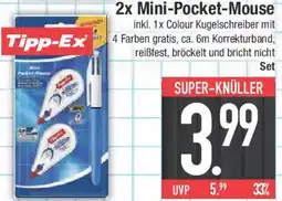 E-Center Tipp-Ex 2x Mini-Pocket-Mouse Angebot