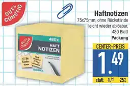 E-Center GUT&GUNSTIG Haftnotizen Angebot