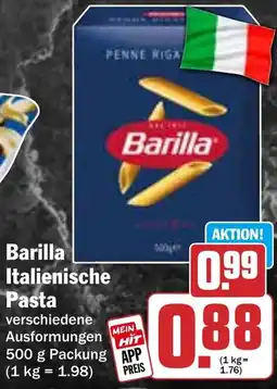 HIT Barilla Italienische Pasta Angebot
