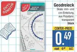 E-Center GUT&GUNSTIG Geodreieck Angebot