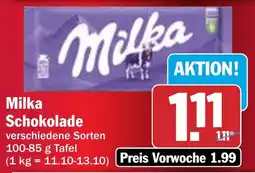 HIT Milka Schokolade Angebot