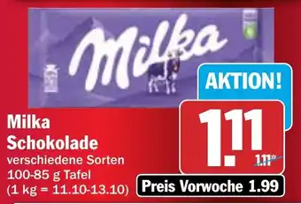HIT Milka Schokolade Angebot