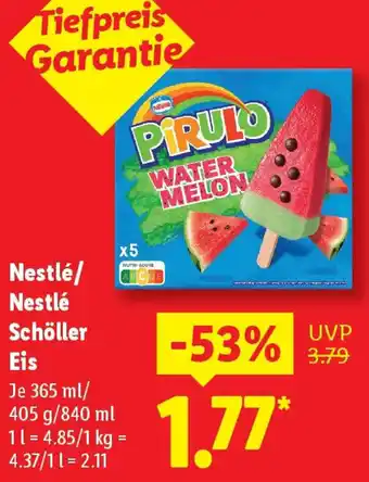 Lidl Nestlé/ Nestlé Schöller Eis Angebot