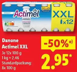 Lidl Danone Actimel XXL Angebot