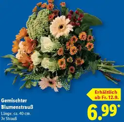 Lidl Gemischter Blumenstrauß Angebot