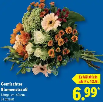 Lidl Gemischter Blumenstrauß Angebot