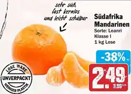 HIT Südafrika Mandarinen Angebot