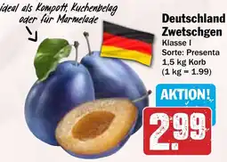 HIT Deutschland Zwetschgen Angebot