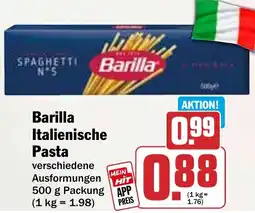 HIT Barilla Italienische Pasta Angebot