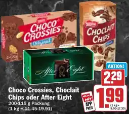 HIT Choco Crossies, Choclait Chips oder After Eight Angebot