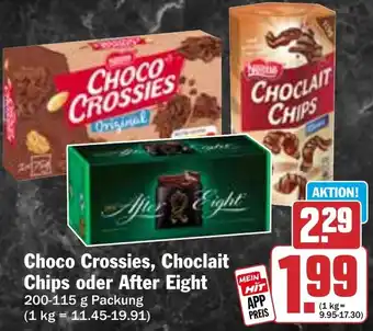 HIT Choco Crossies, Choclait Chips oder After Eight Angebot