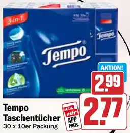 HIT Tempo Taschentücher Angebot