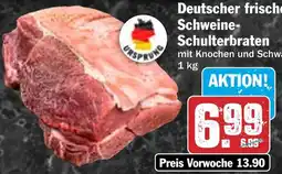 HIT Deutscher frischer Schweine Schulterbraten Angebot