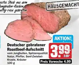 HIT Deutscher gebratener Roastbeef-Aufschnitt Angebot