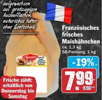 HIT Französisches frisches Maishähnchen Angebot