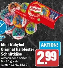 HIT Mini Babybel Original halbfester Schnittkäse Angebot