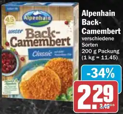 HIT Alpenhain Back Camembert Angebot
