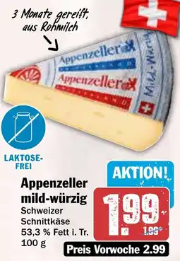 HIT Appenzeller mild-würzig Angebot