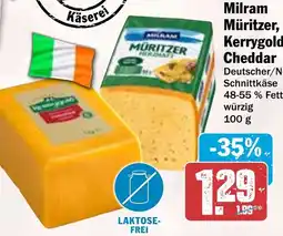 HIT Milram Müritzer, Sylter, Kerrygold Cheddar Angebot