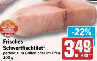 HIT Frisches Schwertfischfilet Angebot