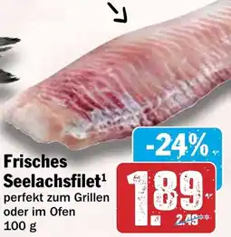 HIT Frisches Seelachsfilet Angebot