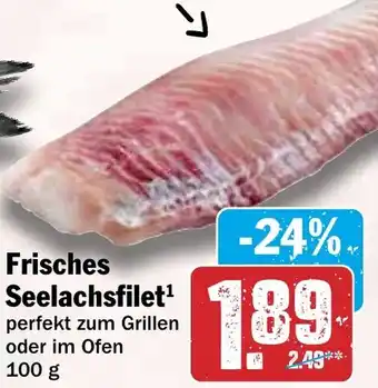 HIT Frisches Seelachsfilet Angebot