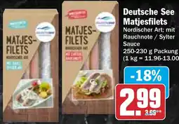 HIT Deutsche See Matjesfilets Angebot