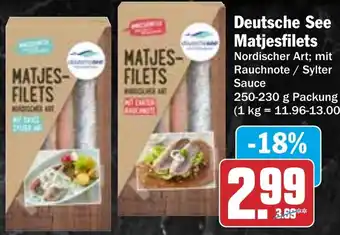 HIT Deutsche See Matjesfilets Angebot