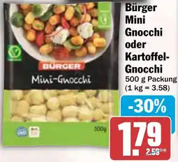 HIT Bürger Mini Gnocchi oder Kartoffel Gnocchi Angebot