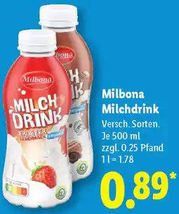 Lidl Milbona Milchdrink Angebot