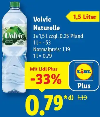 Lidl Volvic Naturelle Angebot