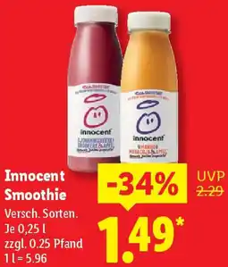 Lidl Innocent Smoothie Angebot