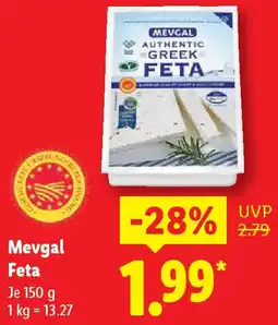 Lidl Mevgal Feta Angebot